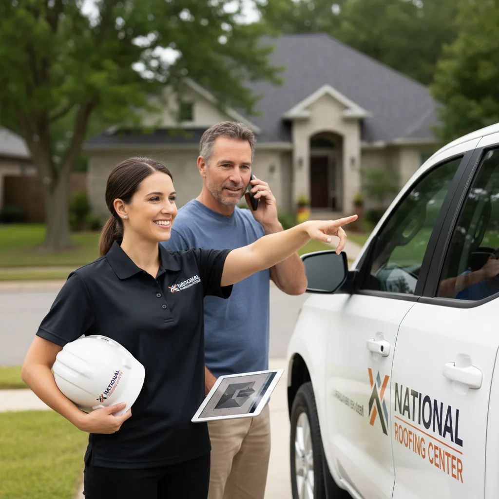 National Roofing Center customer support in Hager City
